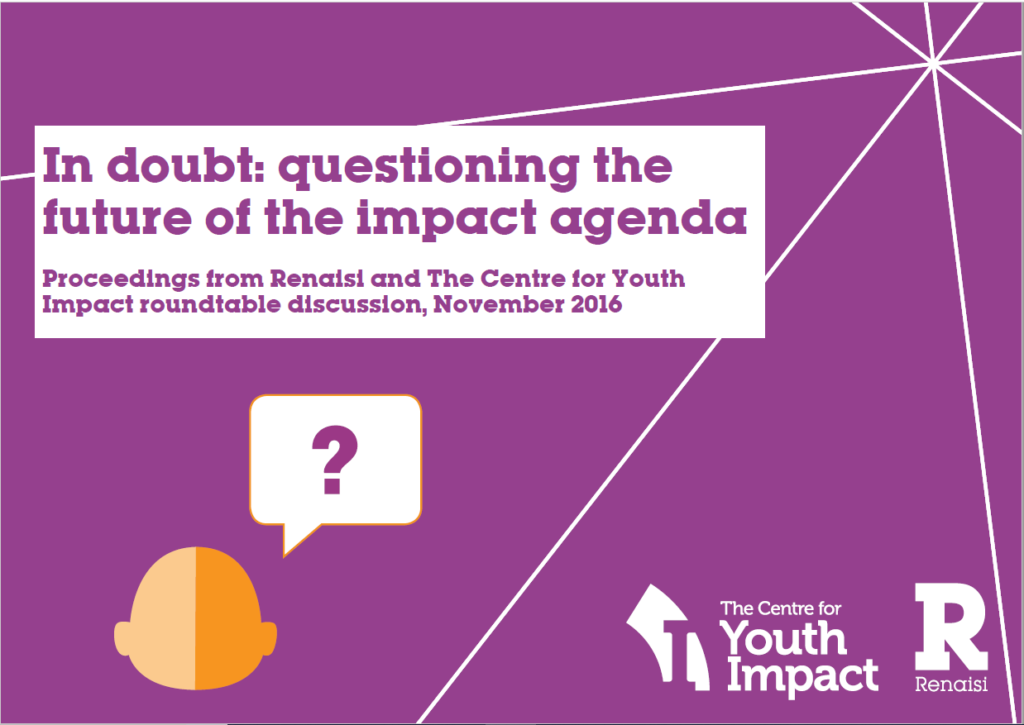 In doubt_questioning the future of the impact agenda_report cover