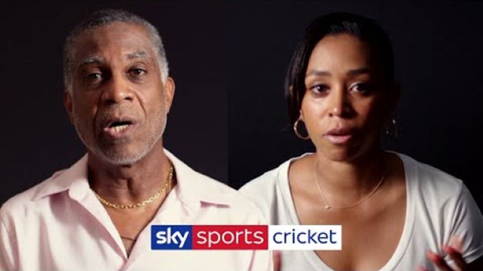 Michael Holding and Emily Rainford Brent