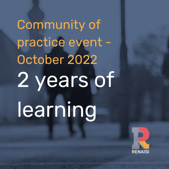 Community of practice - October 2022. 2 years of learning