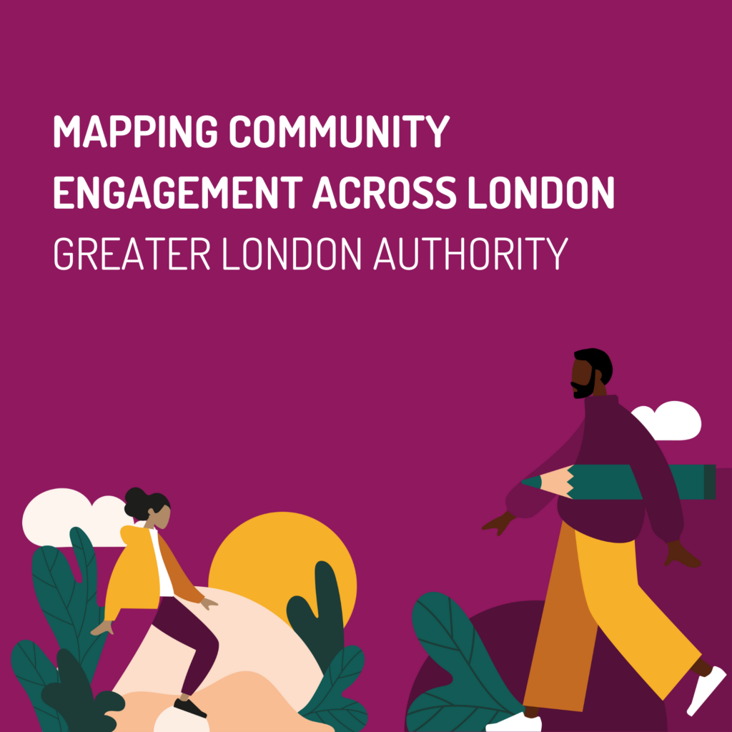 Mapping community engagement across London with the GLA