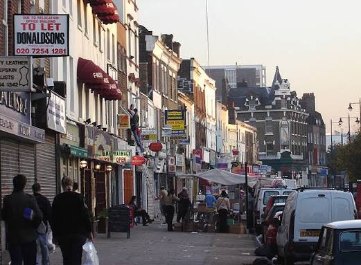 Dalston street scene